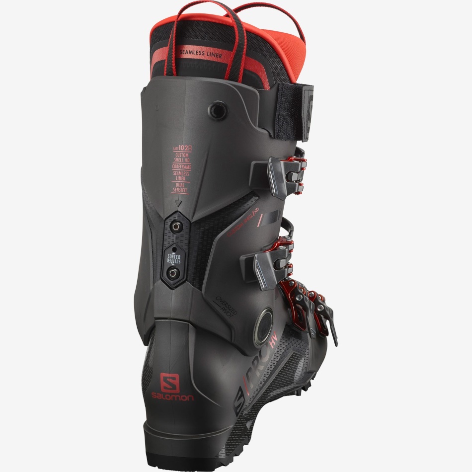 Men's On-Piste Boots S/Pro Hv 120 Belluga Metallic-Red Metalic - Image 2