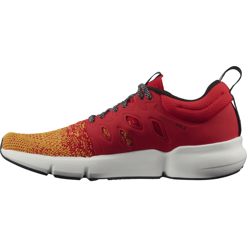 Men's Running Shoes Predict Soc 2 Autumn Blaze-Goji Berry-Black - Image 5