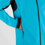 Men's Shell Jacket Agile Softshell Barrier Reef-Black - Image 3