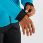 Men's Shell Jacket Agile Softshell Barrier Reef-Black - Image 4