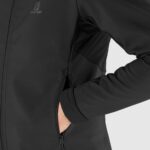 Men's Shell Jacket Agile Softshell Black - Image 6