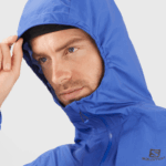 Men's Shell Jacket Bonatti Waterproof Nautical Blue - Image 3