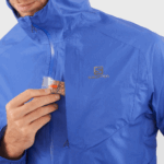 Men's Shell Jacket Bonatti Waterproof Nautical Blue - Image 4