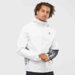 Men's Shell Jacket Bonatti Waterproof White-Ao