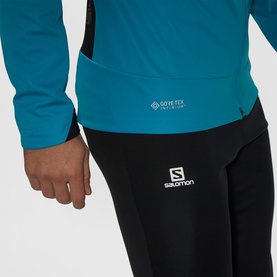 Men's Shell Jacket Gore-Tex Infinium™ Windstopper® Pro Barrier Reef - Image 9