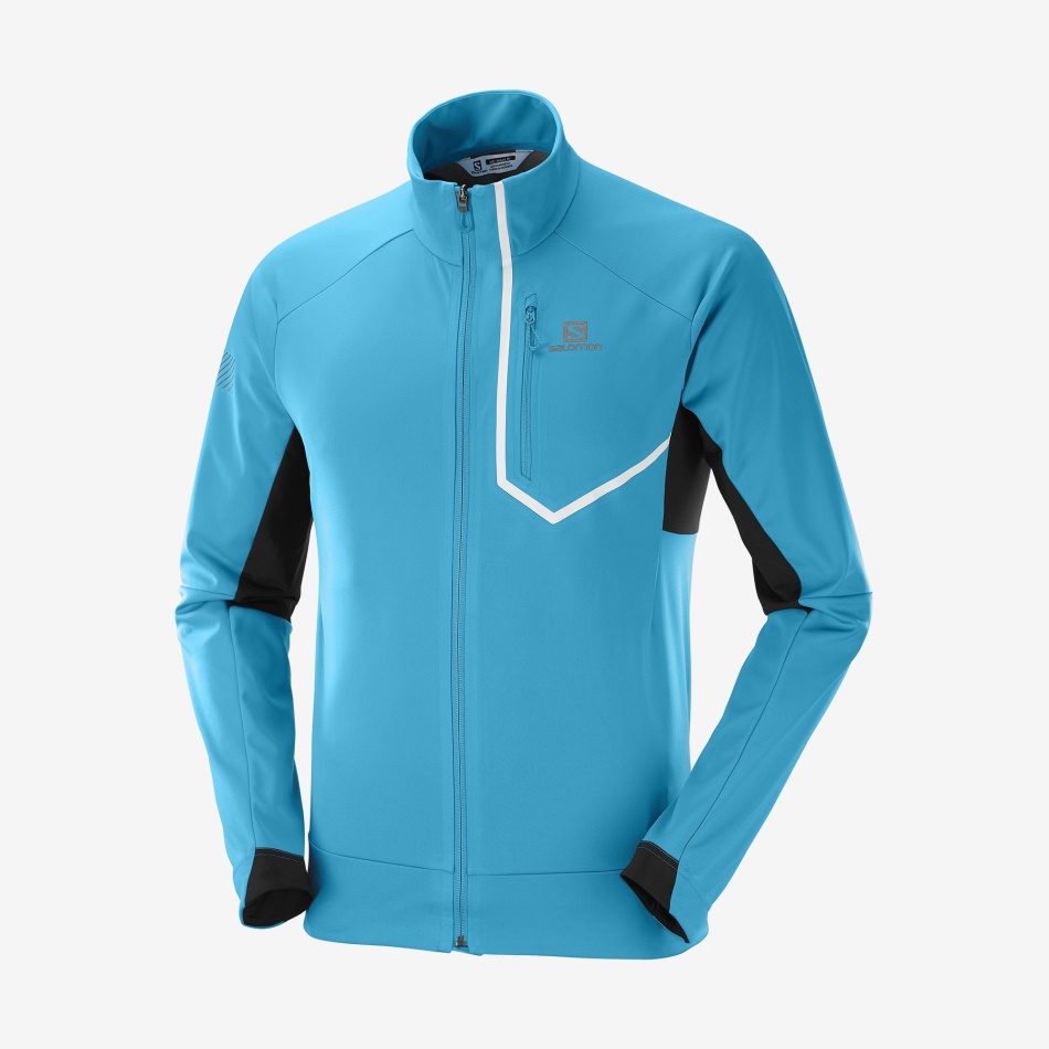 mens_shell_jacket_gore_tex_infinium_windstopper_pro_barrier_reef.jpg Men's Shell Jacket Gore-Tex Infinium™ Windstopper® Pro Barrier Reef - Image 1