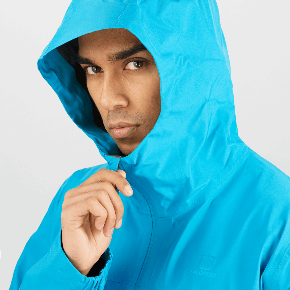 Men's Shell Jacket Outline Gore-Tex 2.5 Layers Barrier Reef - Image 4