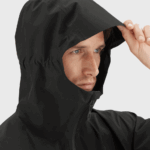 Men's Shell Jacket Outline Gore-Tex 2.5 Layers Black - Image 3