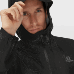 Men's Shell Jacket Outline Gore-Tex 2.5 Layers Black - Image 7