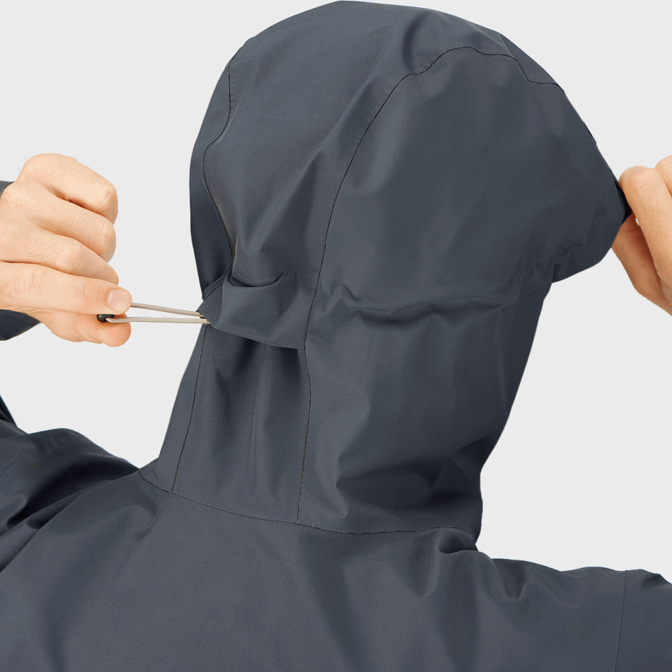 Men's Shell Jacket Outline Gore-Tex 2.5 Layers Plaza Taupe-Ebony - Image 4