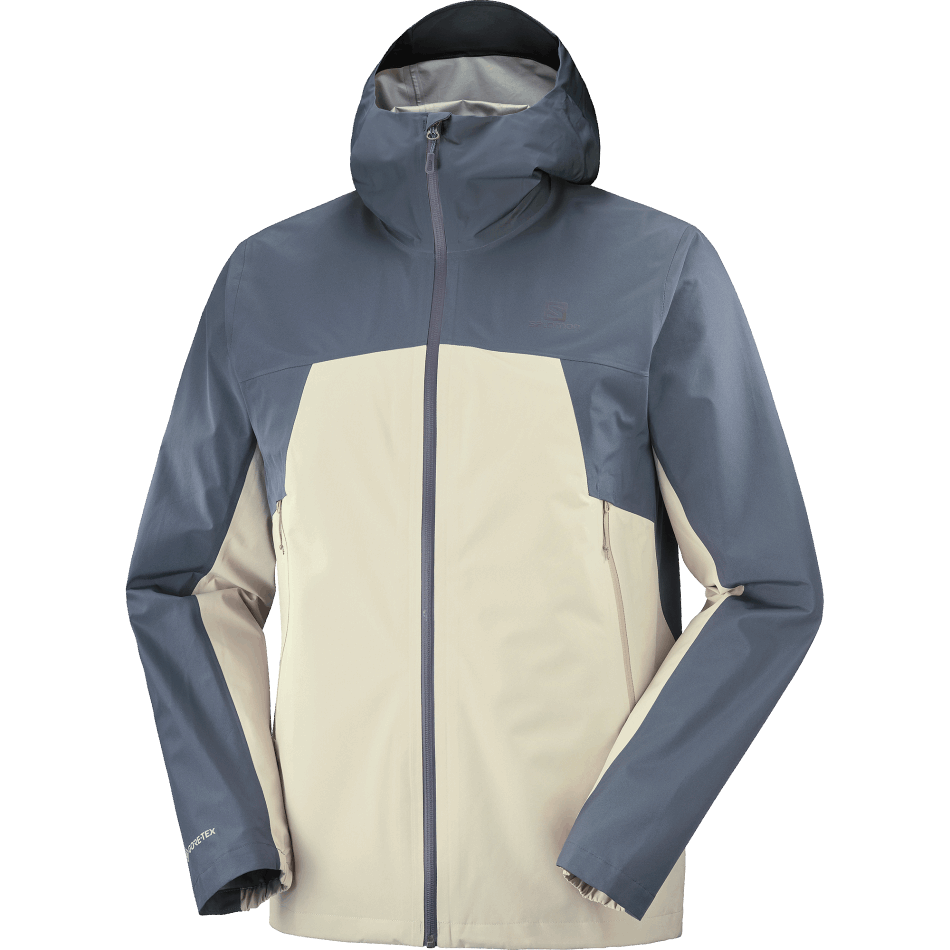 Men's Shell Jacket Outline Gore-Tex 2.5 Layers Plaza Taupe-Ebony - Image 9
