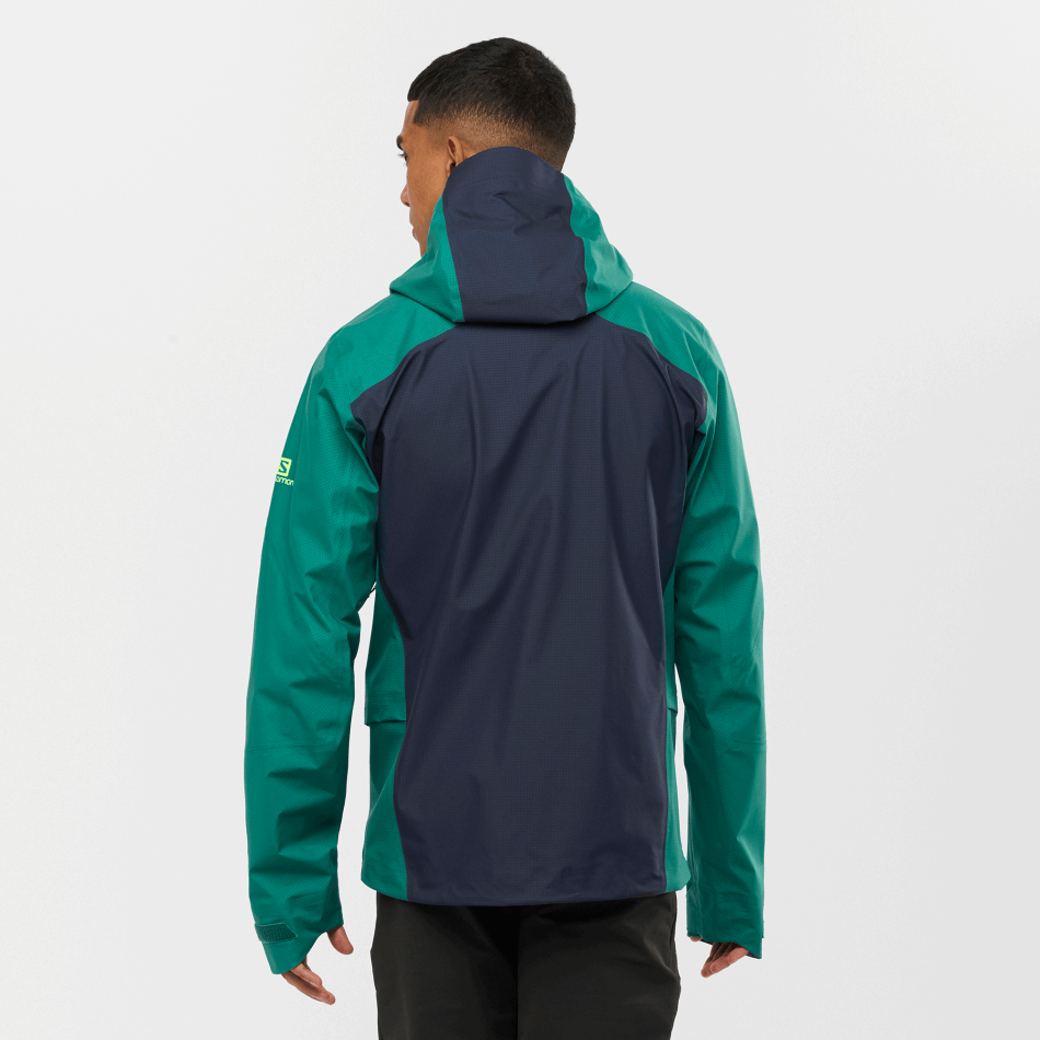 Men's Shell Jacket Outpeak Gore-Tex 3L Pacific-Night Sky - Image 2