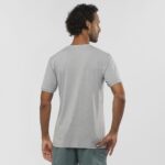 Men's Short Sleeve T-Shirt Agile Training Alloy-Heather - Image 3
