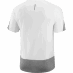 Men's Short Sleeve T-Shirt Cross Run White-Black-Heather - Image 5