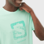 Men's Short Sleeve T-Shirt Outlife Logo Beach Glass - Image 3