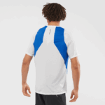 Men's Short Sleeve T-Shirt Sense Aero Nautical Blue-White - Image 2