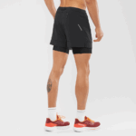 Men's Shorts Cross 2In1 Black - Image 2