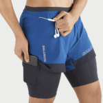 Men's Shorts Cross 2In1 Navy Peony-Night Sky - Image 4