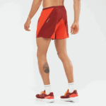 Men's Shorts Cross 5'' Fiery Red-Cabernet - Image 2