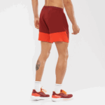 Men's Shorts Cross 7'' No Liner Cabernet-Fiery Red - Image 2