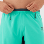 Men's Shorts Cross 7'' No Liner Pool Blue-Ebony - Image 4