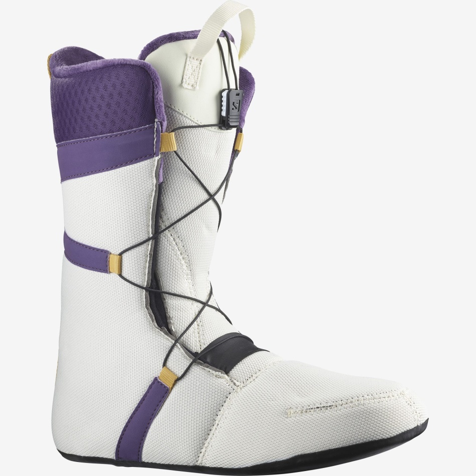 Men's Snowboard Boots Launch Lace Sj Boa Team Vanilla Ice-Grape - Image 4