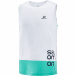 Men's Tank Cross Run Graphic White-Pool Blue-Ebony - Image 4