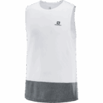 Men's Tank Cross Run White-Black-Heather - Image 4