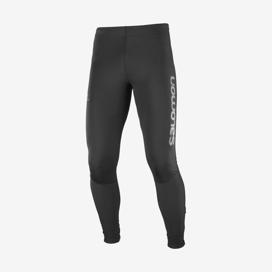 mens_tights_agile_long_black_nocturne.jpg Men's Tights Agile Long Black-Nocturne - Image 1