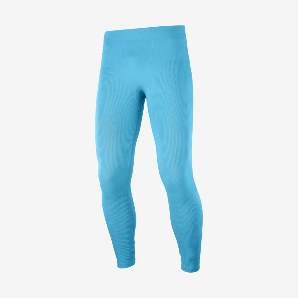 mens_tights_essential_seamless_barrier_reef.jpg Men's Tights Essential Seamless Barrier Reef - Image 1