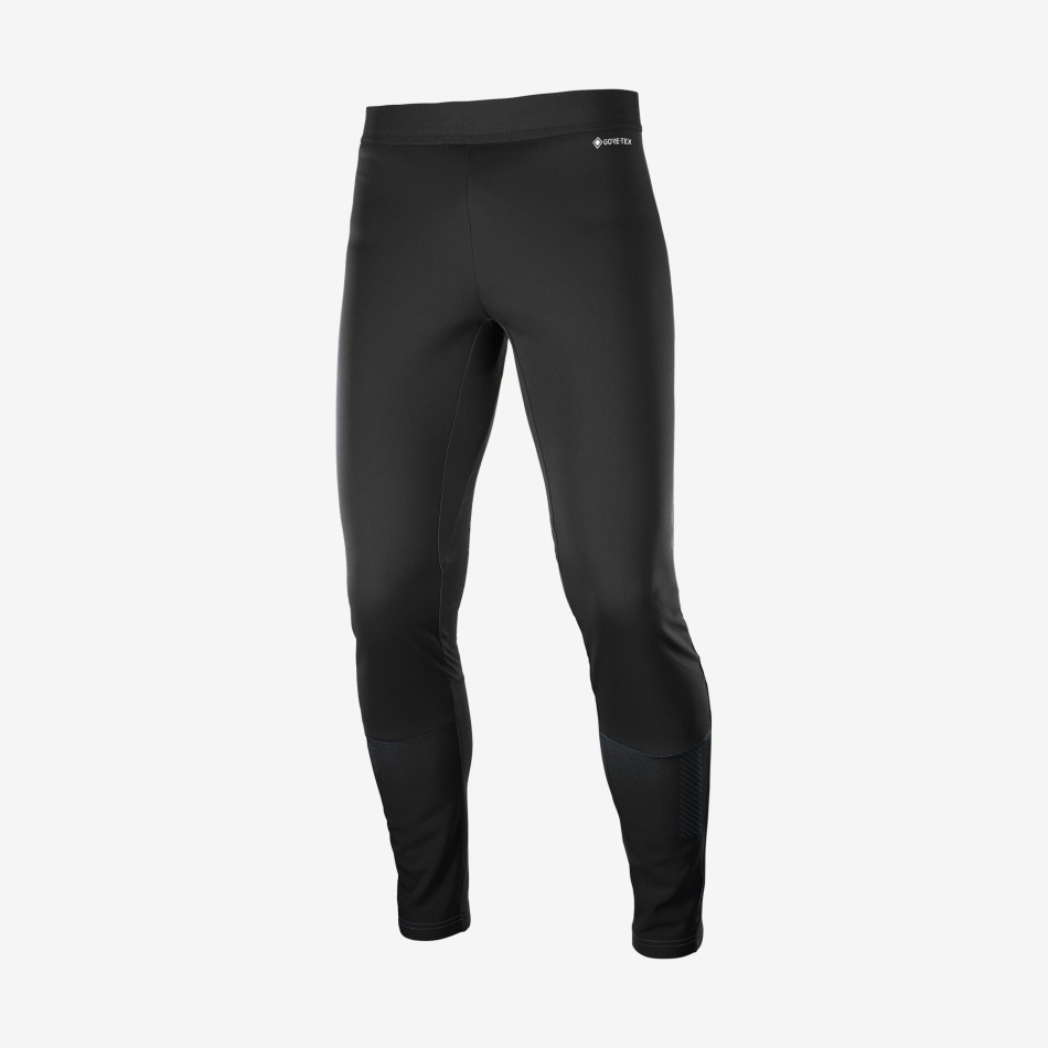 mens_tights_gore_tex_infinium_windstopper_black.jpg Men's Tights Gore Tex Infinium™ Windstopper® Black - Image 1