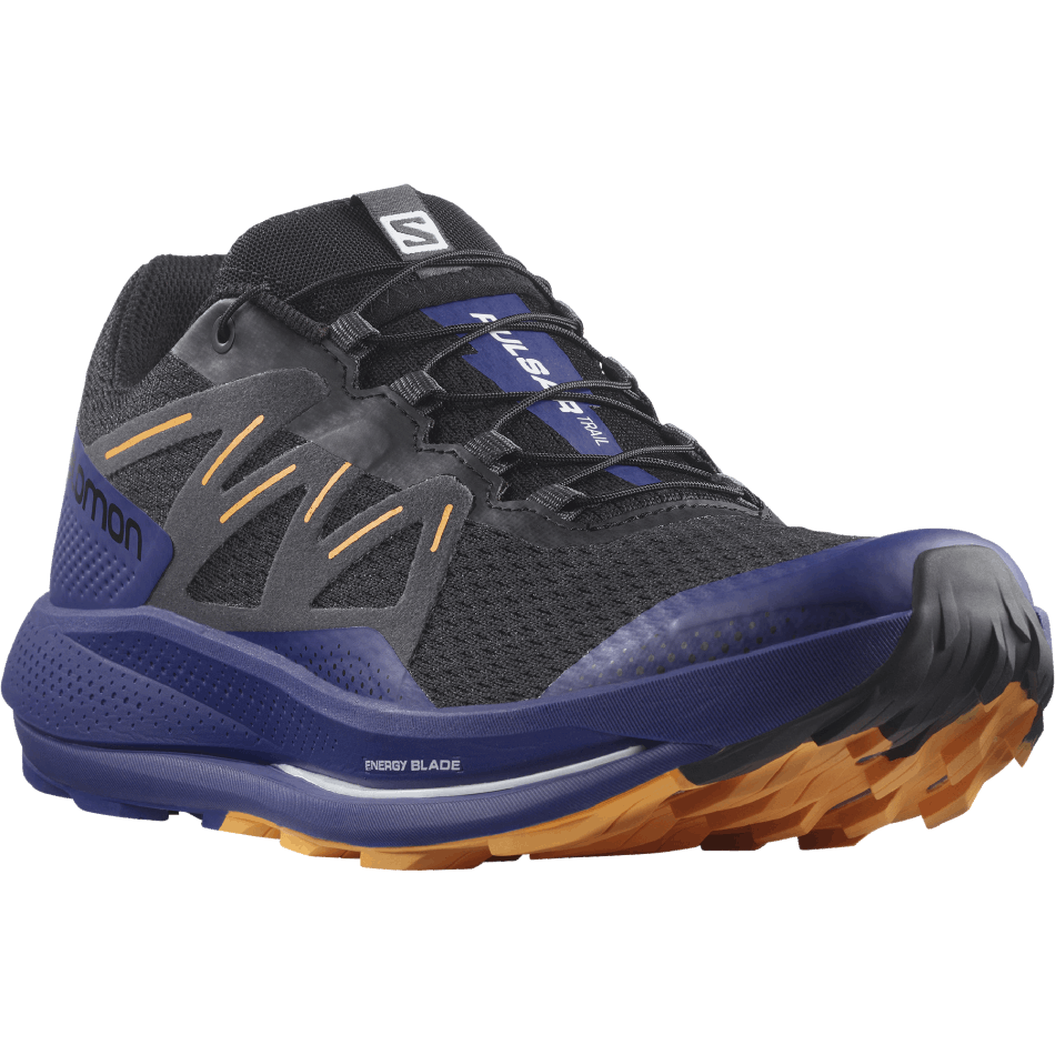 Men's Trail Running Shoes Pulsar Trail Black-Blue-Blazing Orange - Image 2