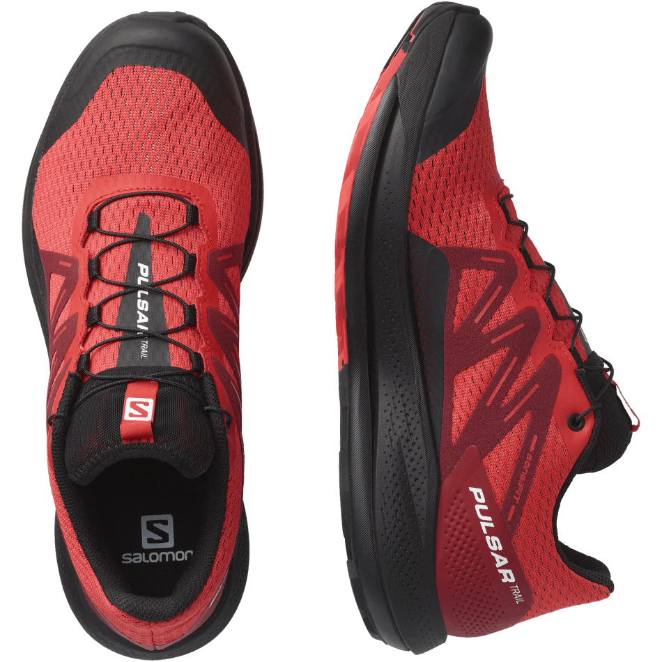 Men's Trail Running Shoes Pulsar Trail Poppy Red-Biking Red-Black - Image 6