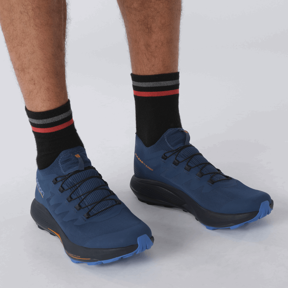 Men's Trail Running Shoes Pulsar Trail Pro Blue-Night Sky-Dazzling Blue - Image 7