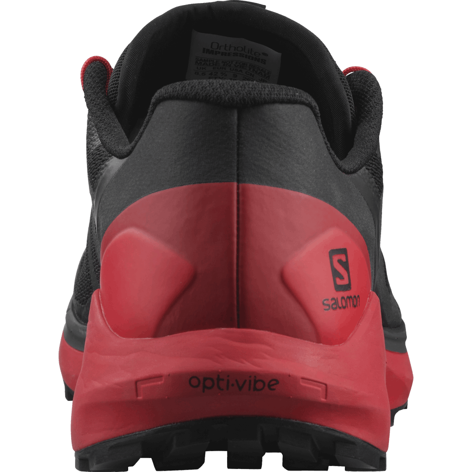 Men's Trail Running Shoes Sense Ride 4 Black-Goji Berry-Phantom - Image 3