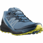 Men's Trail Running Shoes Sense Ride 4 Blue-Black-Evening Primrose - Image 2