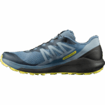 Men's Trail Running Shoes Sense Ride 4 Blue-Black-Evening Primrose - Image 5
