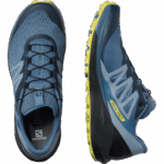 Men's Trail Running Shoes Sense Ride 4 Blue-Black-Evening Primrose - Image 6