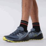 Men's Trail Running Shoes Sense Ride 4 Blue-Black-Evening Primrose - Image 7