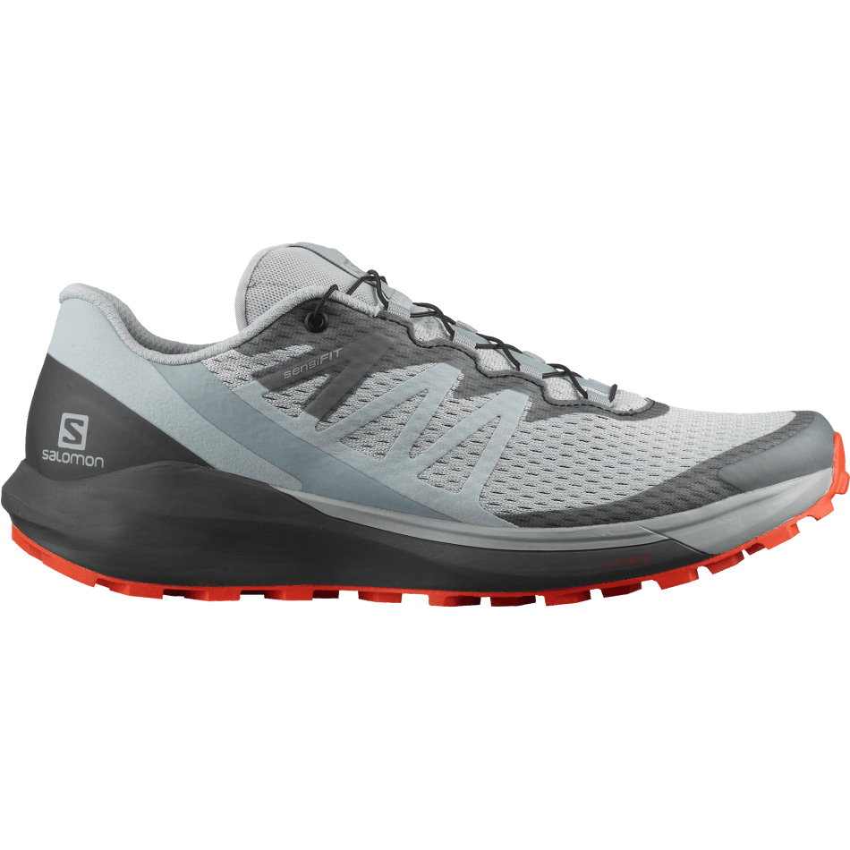 mens_trail_running_shoes_sense_ride_4_pearl_blue_ebony_red_orange.png Men's Trail Running Shoes Sense Ride 4 Pearl Blue-Ebony-Red Orange - Image 1