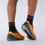 Men's Trail Running Shoes Sense Ride 4 Vibrant Orange-Ebony-Quarry - Image 8