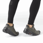 Men's Trail Running Shoes Speedcross 5 Grape Leaf-Black-Phantom - Image 3
