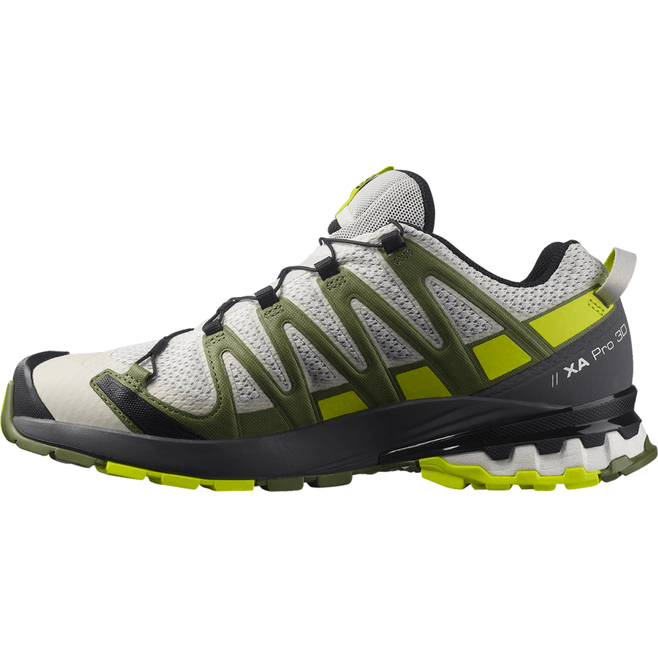 Men's Trail Running Shoes Xa Pro 3D V8 Lunar Rock-Primrose-Olivine - Image 5