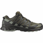 Men's Trail Running Shoes Xa Pro 3D V8 Wide Grape Leaf-Peat-Shadow