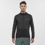 Men's Wind Jacket Hoodie Agile Wind Black - Image 2