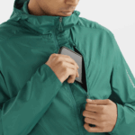 Men's Wind Jacket Hoodie Bonatti Cross Wind Pacific - Image 5