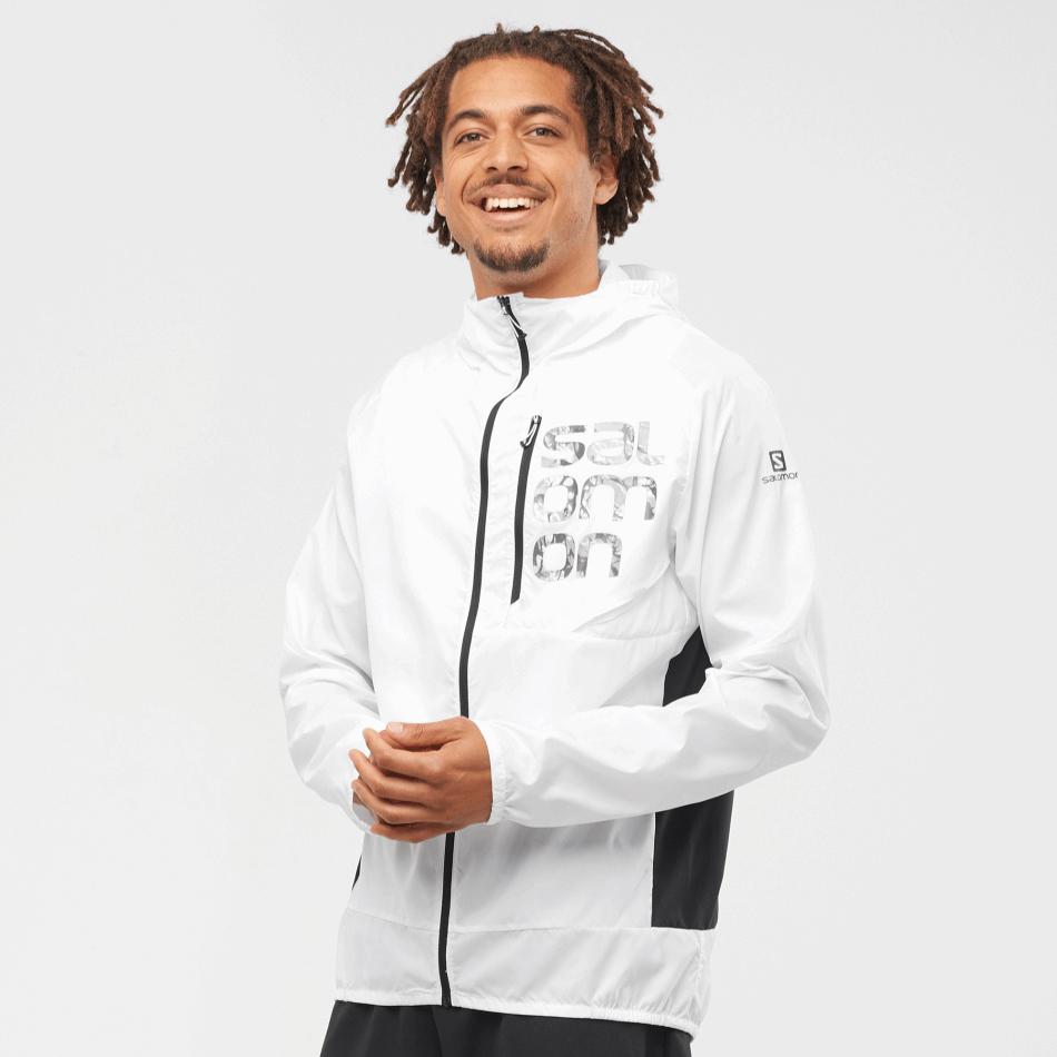 mens_wind_jacket_hoodie_bonatti_cross_wind_white_black.png Men's Wind Jacket Hoodie Bonatti Cross Wind White-Black - Image 1