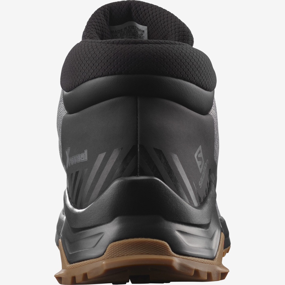 Men's Winter Boots X Reveal Chukka Climasalomon™ Waterproof Quiet Shade-Gum1A - Image 5