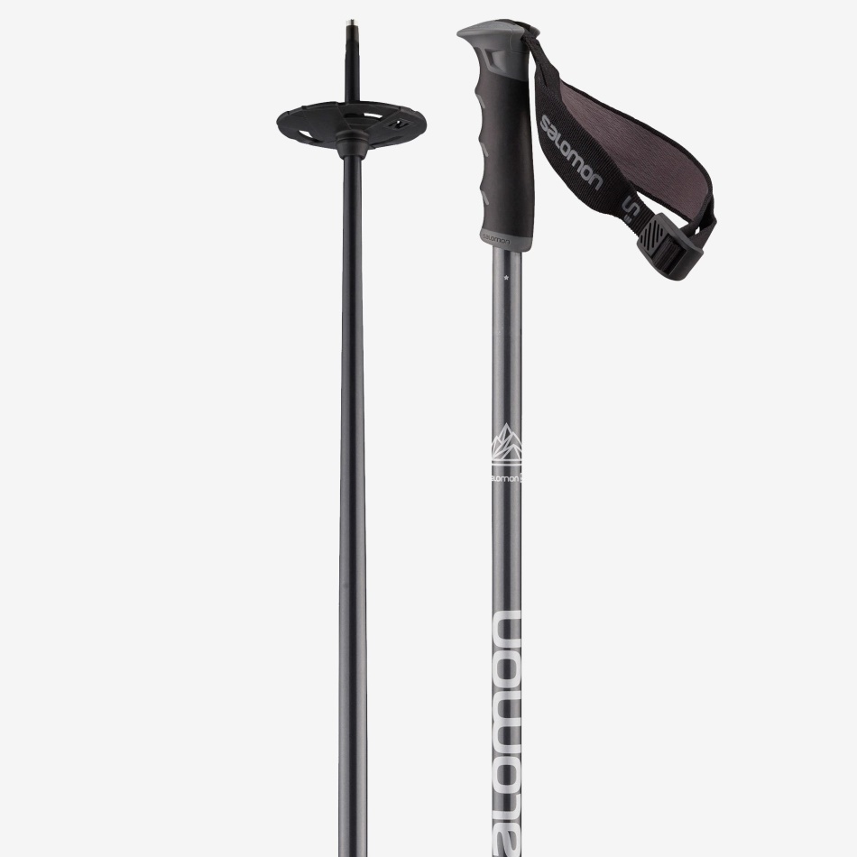 unisex_alpine_poles_hacker_s3_black.jpg Unisex Alpine Poles Hacker S3 Black - Image 1