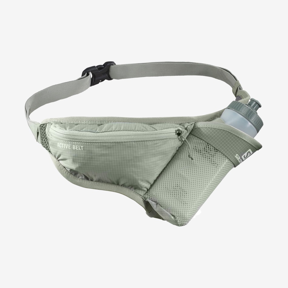 Unisex Belt With 3D Bottle Included Active Wrought Iron-Sedona Sage - Image 1